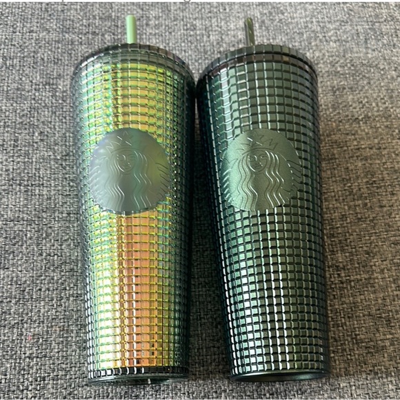 NWT Starbucks Green Tumbler Set - Picture 1 of 1